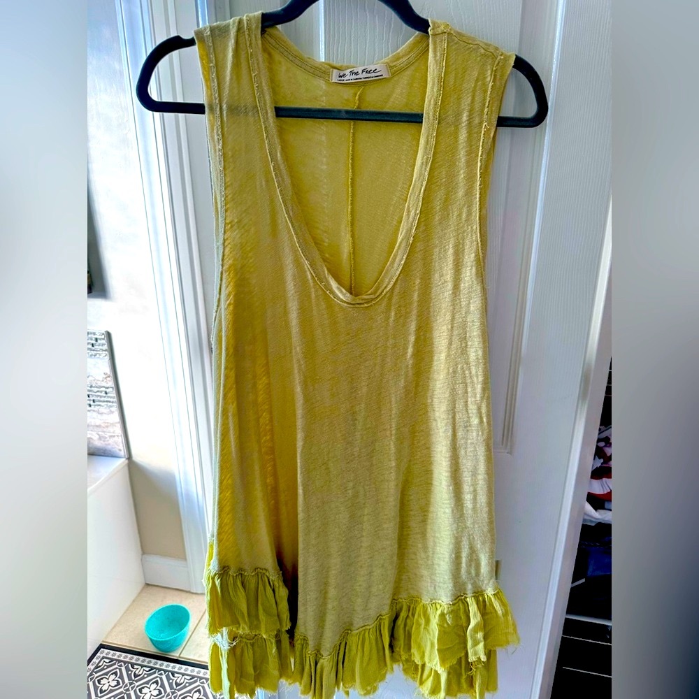 We the Free, by Free People Chartreuse. Not a bright chartreuse.